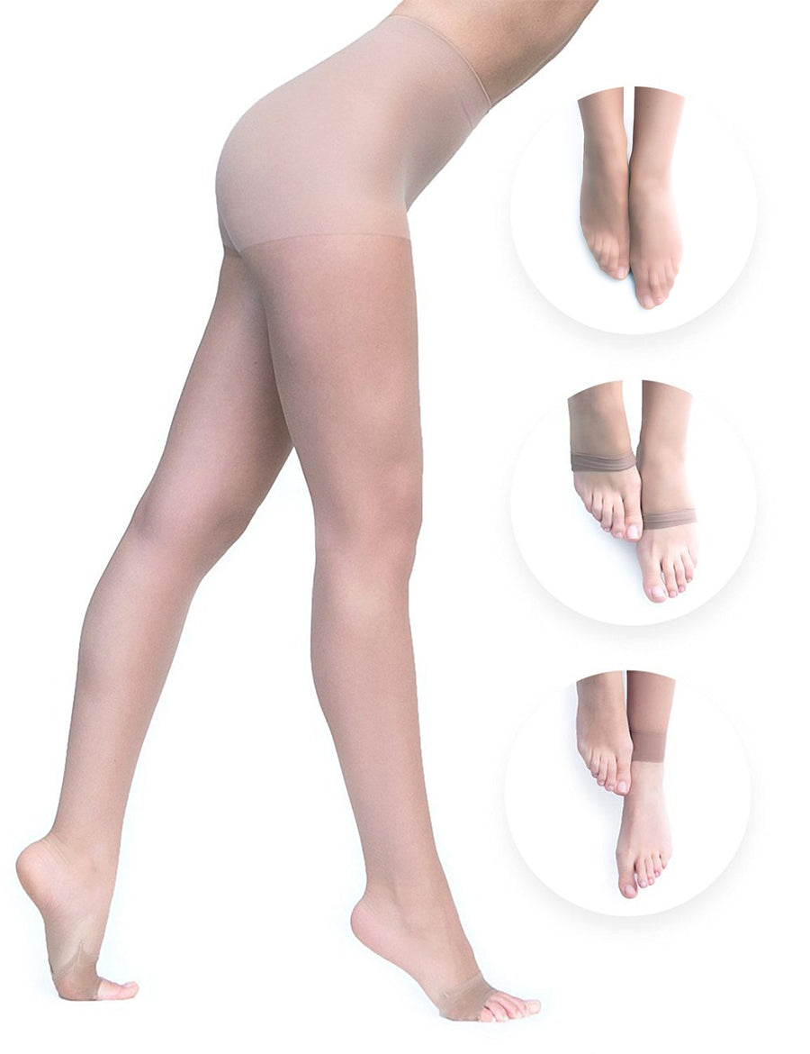 Convertibles Pantyhose - Double Nude Pack - Convertibles Pantyhose